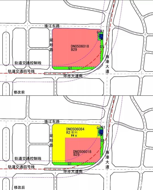 增宅地+幼儿园 建筑高度调至80米 南沙湾板块调整规划！