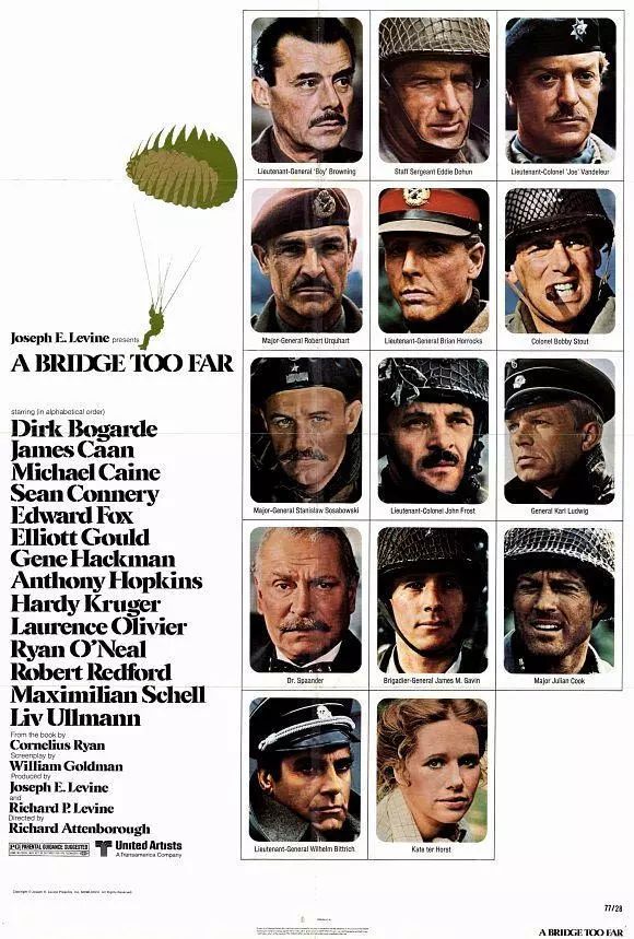1977年全球最卖座电影——《遥远的桥》