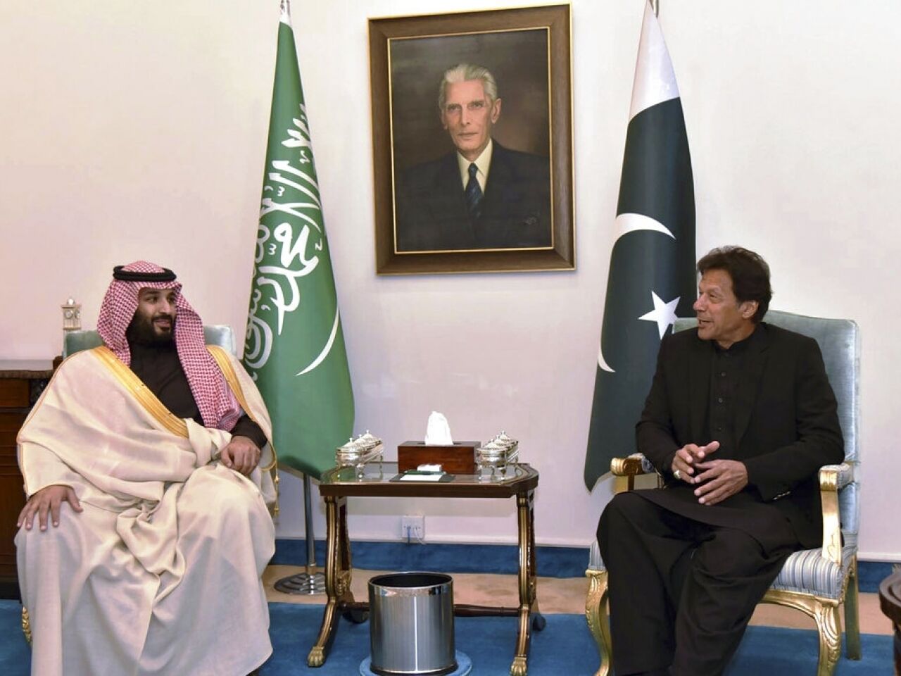 沙特王储出访巴基斯坦:签价值200亿美元投资协