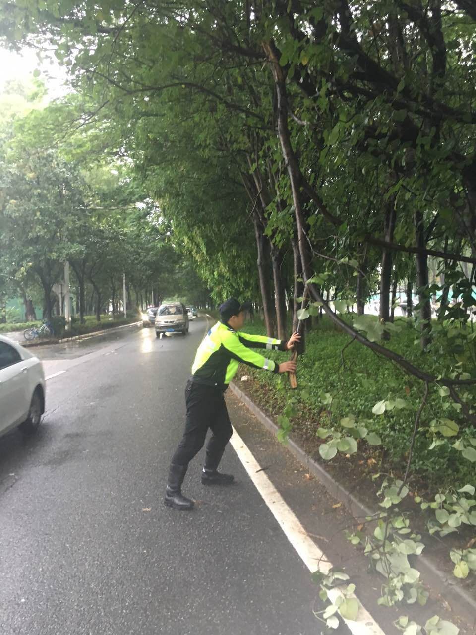 暴雨来了,警察的这些身影,温暖了整个东莞!