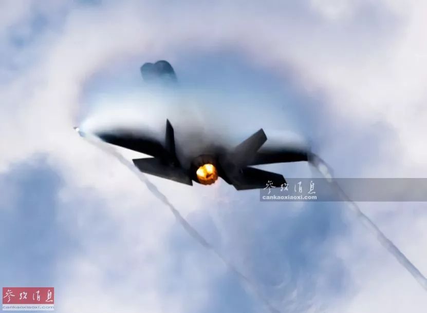 ▲資料圖片:F-35A隱身戰機高速爬升瞬間
