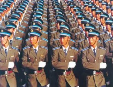 “八七”空军军校学员夏常服