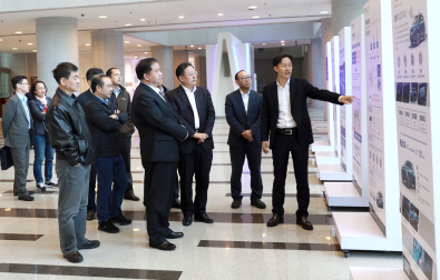 工信部副部长陈肇雄一行视察浙江清华长三角研究院及合众新能源