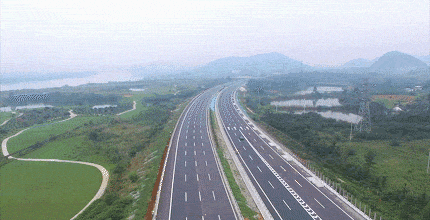 壁纸 道路 高速 高速公路 公路 桌面 430_220 gif 动态图 动图