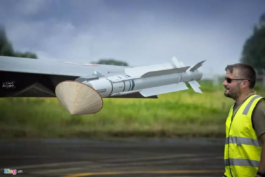 法国最先进战斗机历史性访问越南,斗笠挂在导