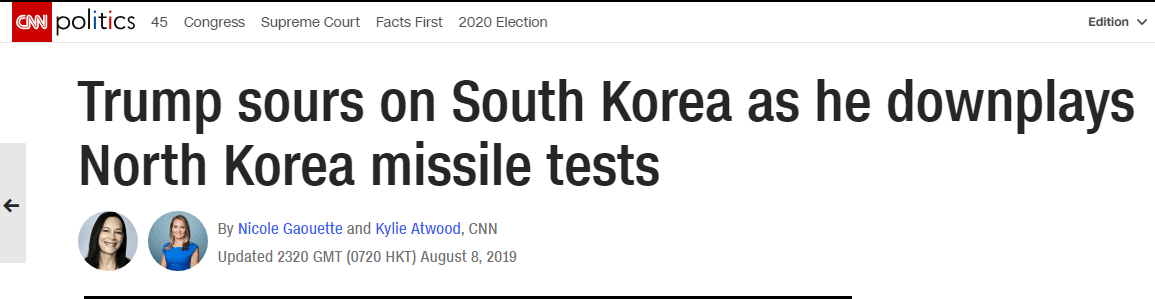 CNN报道截图
