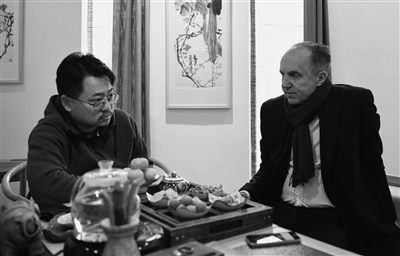 扬子晚报记者 独家专访德拉甘