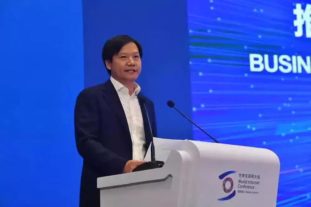 ▲小米董事长雷军。现场图