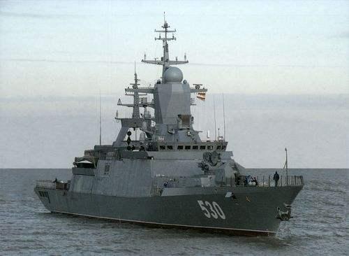 圖爲俄羅斯海軍20380型輕型護衛艦
