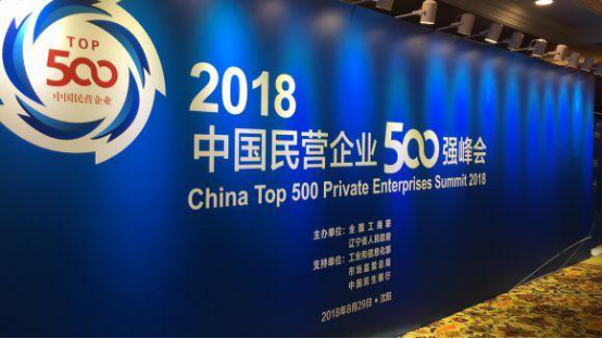 2018中国民企500强发布 东旭集团排名上升83