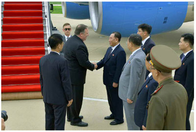 朝中社:蓬佩奥将参加特金会后首次朝美高级别会谈