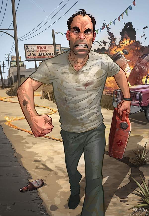 《gta5》可动手办曝光 萌物人偶老崔骚气红唇亮眼