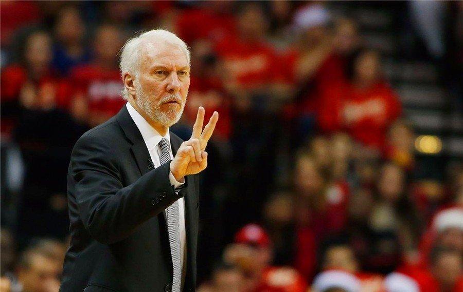 gdp与波波维奇的合照_NBA 执教22年 沃神爆波波维奇2020年退休