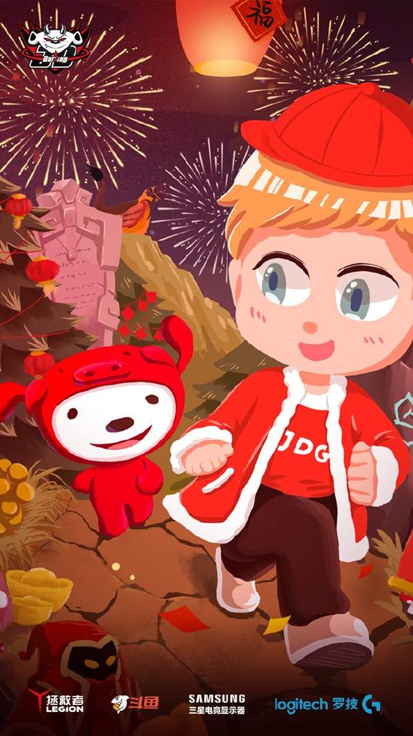 LPL各战队2019年春节拜年海报公布 Rookie比