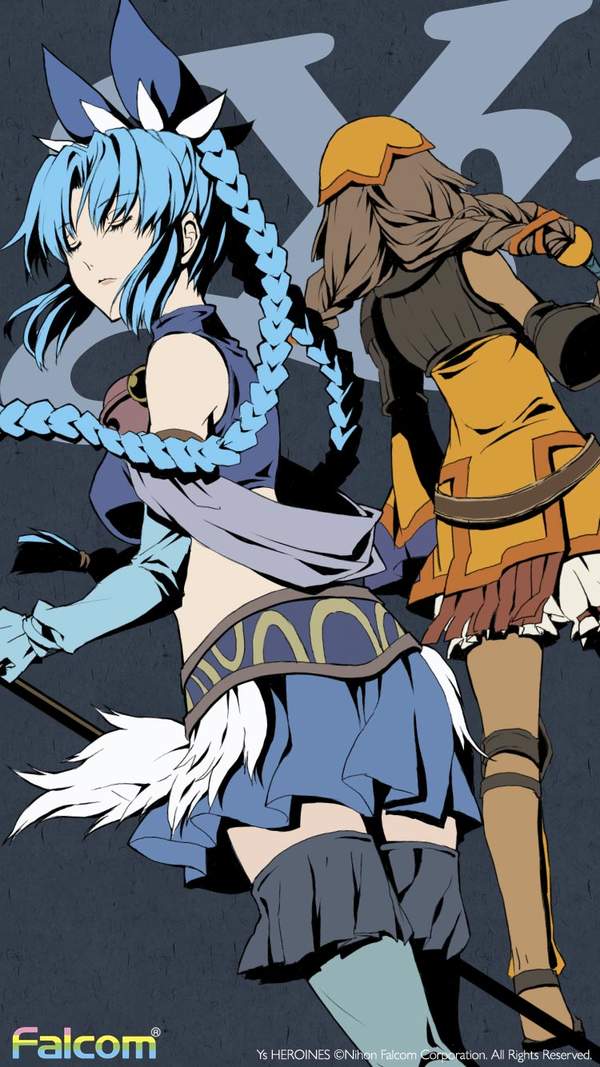 《伊苏》官方发布精美壁纸 《伊苏》系列精美壁纸 小姐姐酥胸微露,御姐范十足