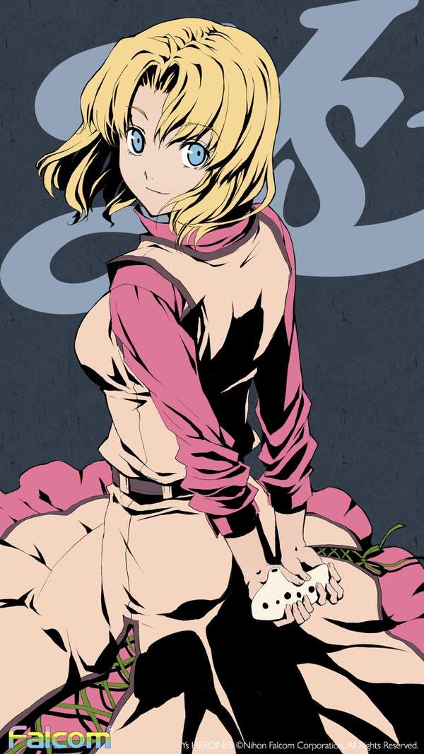 《伊苏》官方发布精美壁纸 《伊苏》系列精美壁纸 小姐姐酥胸微露,御姐范十足