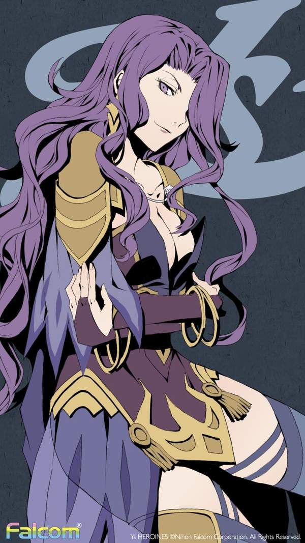 《伊苏》官方发布精美壁纸 《伊苏》系列精美壁纸 小姐姐酥胸微露,御姐范十足