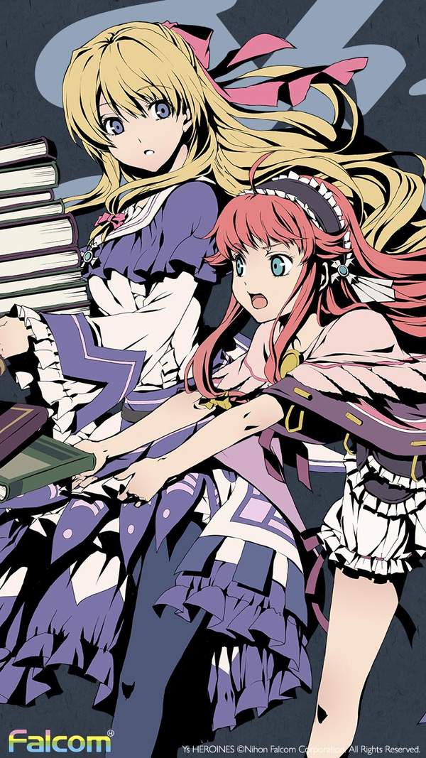 《伊苏》官方发布精美壁纸 《伊苏》系列精美壁纸 小姐姐酥胸微露,御姐范十足