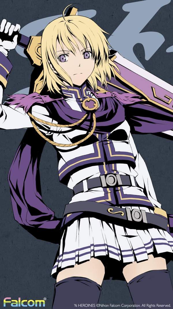 《伊苏》官方发布精美壁纸 《伊苏》系列精美壁纸 小姐姐酥胸微露,御姐范十足