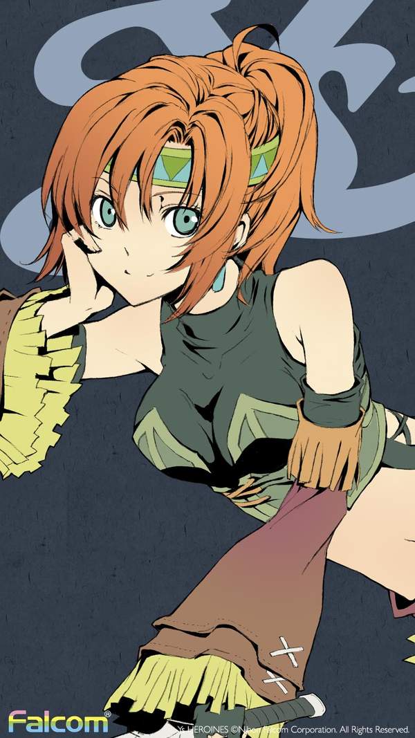 《伊苏》官方发布精美壁纸 《伊苏》系列精美壁纸 小姐姐酥胸微露,御姐范十足