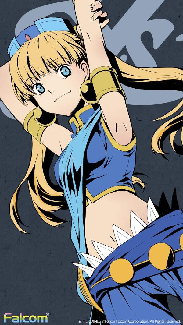 《伊苏》官方发布精美壁纸 《伊苏》系列精美壁纸 小姐姐酥胸微露,御姐范十足