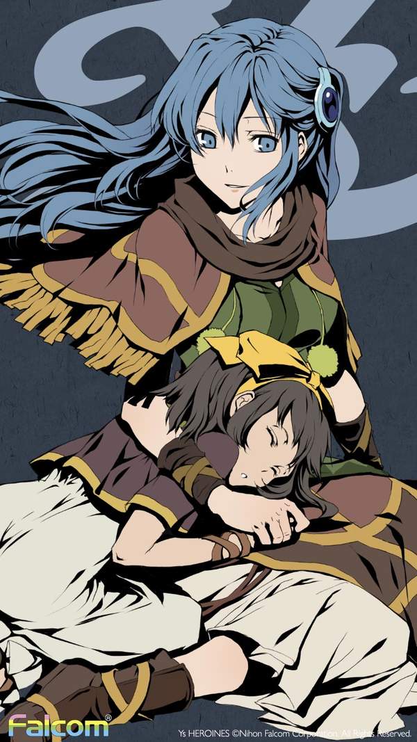 《伊苏》官方发布精美壁纸 《伊苏》系列精美壁纸 小姐姐酥胸微露,御姐范十足