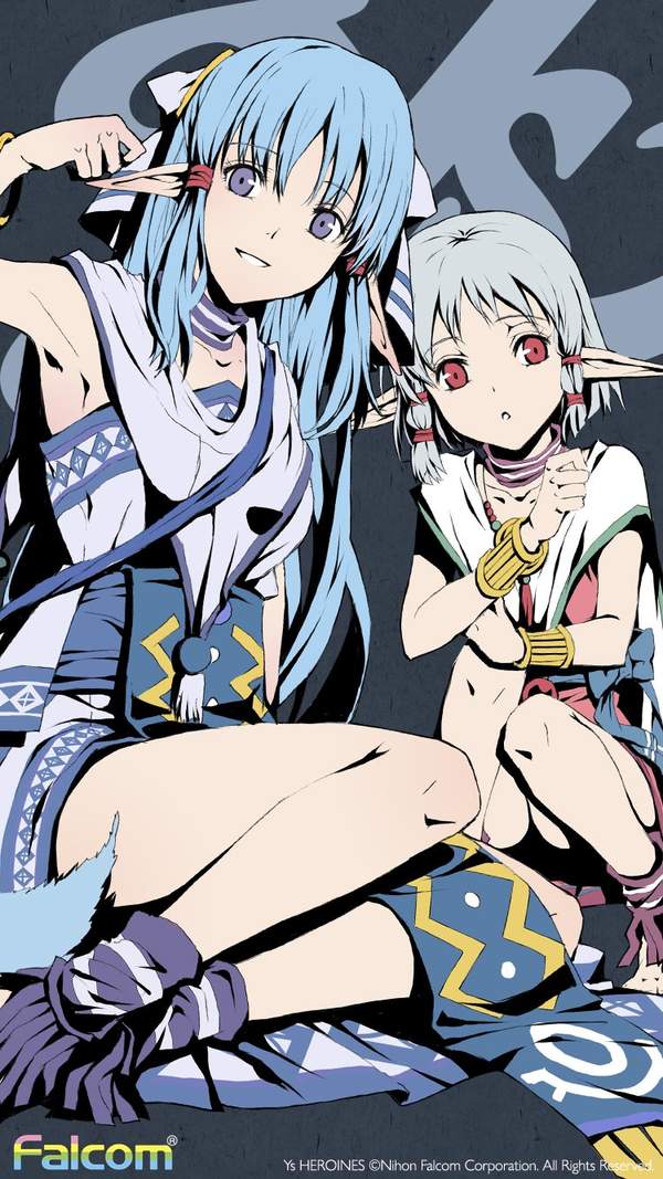 《伊苏》官方发布精美壁纸 《伊苏》系列精美壁纸 小姐姐酥胸微露,御姐范十足