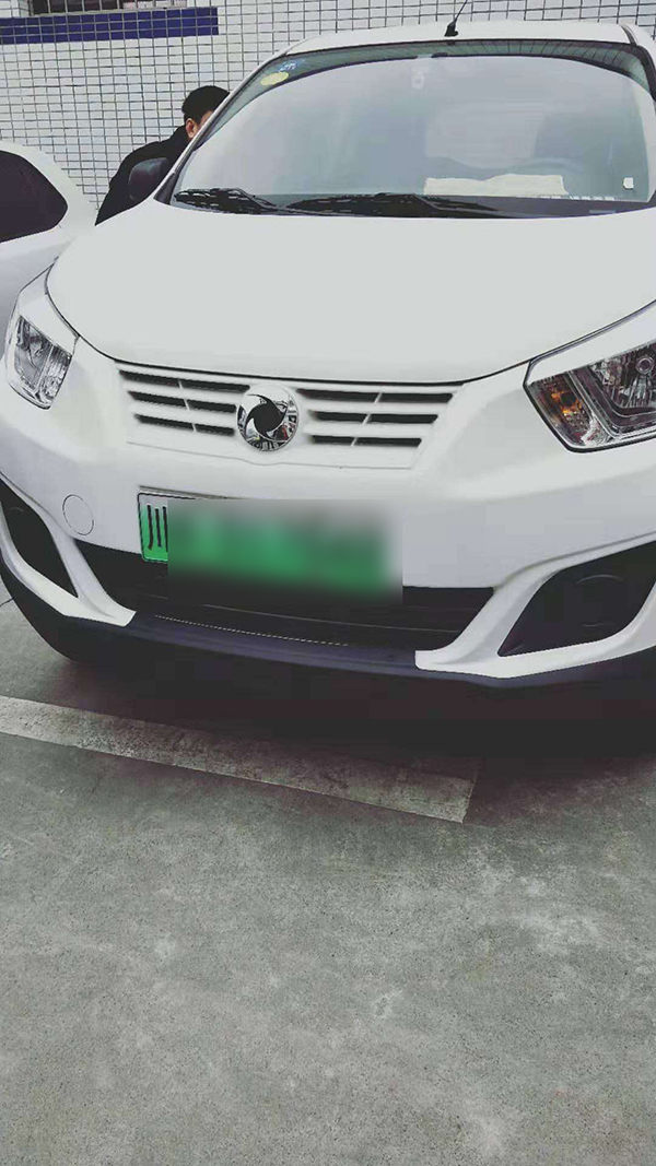 涉事滴滴车辆 受访者供图