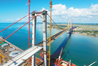 图片报道|马普托|跨海大桥|莫桑比克