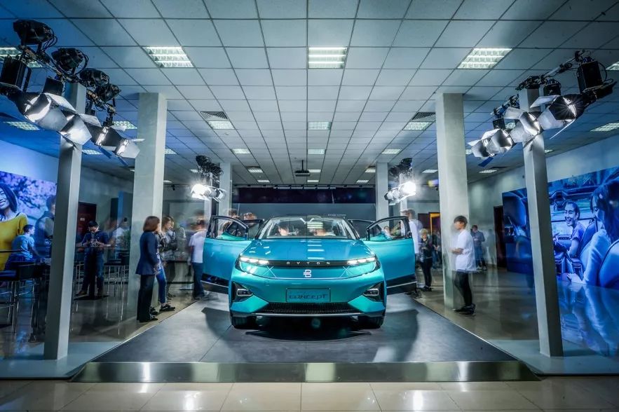 BYTON拜腾首款概念车中国首秀，“想象”从未如此接近现实