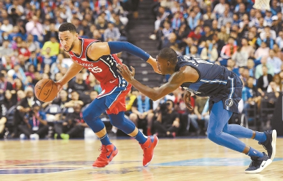 2018NBA中国赛上海站5日晚在沪落幕|球队|独