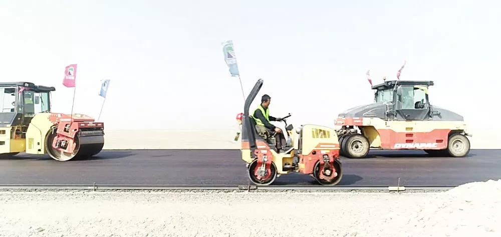 国道3012墨玉段高速公路复工 预计将于年底通