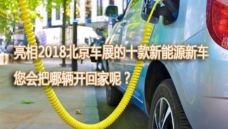 亮相2018北京车展的十款新能源新车 您会把哪辆开回家呢？