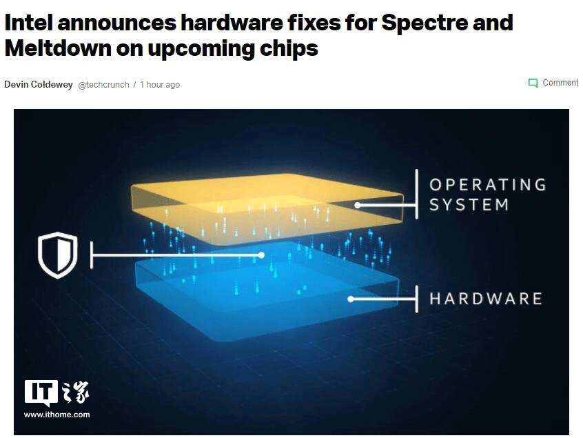 Intel:未来芯片将有针对幽灵与熔断漏洞的硬件修复 Intel:未来芯片将有针对幽灵与熔断漏洞的硬件修复