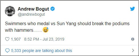 孙杨,澳大利亚 孙杨,澳大利亚