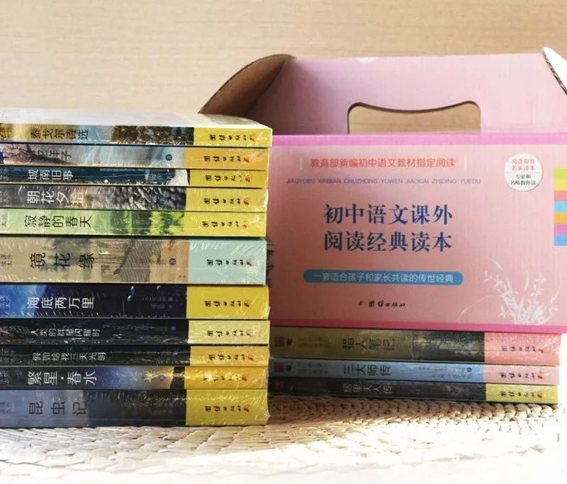 一套初中生必读的经典名著，提高语文成绩的不二选择