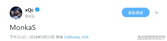 守望先锋 联赛达拉斯燃料队xqc直播过程中被逮捕 新浪游戏 手机新浪网