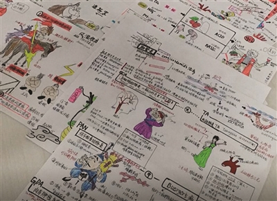 美女医生手绘动漫说病症 病人轻松看懂,还成为医学生教材