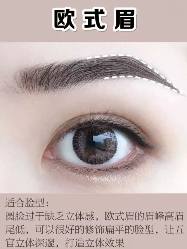 干货篇 学会这6种眉形做一个精致的女孩 眉粉 新浪新闻