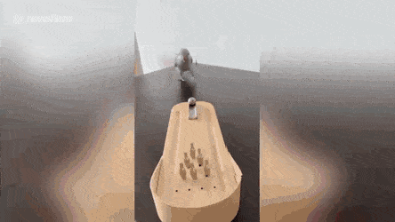 你是不是忘记怎么坐上轮椅的了 动图 换担架吧这次