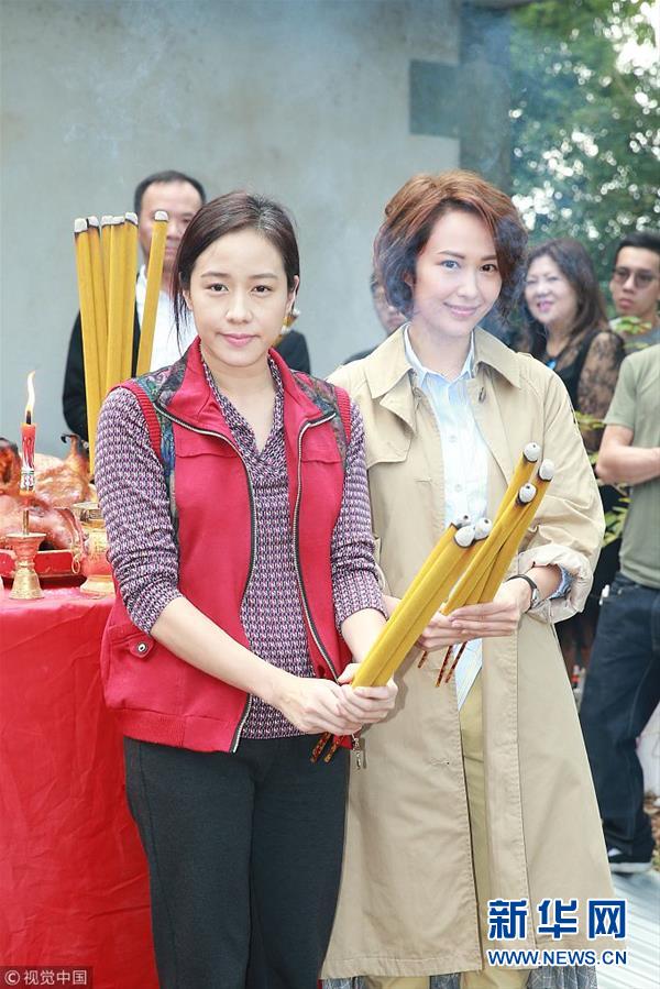 40岁林嘉欣装扮朴素无星味 陈家乐汤怡同框