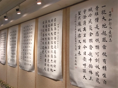 彭玉香书写《毛泽东诗词》书法展反响热烈