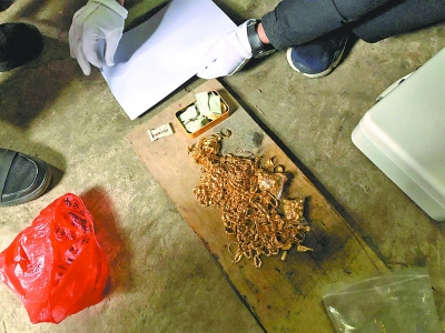 新洲60万元黄金失窃案告破