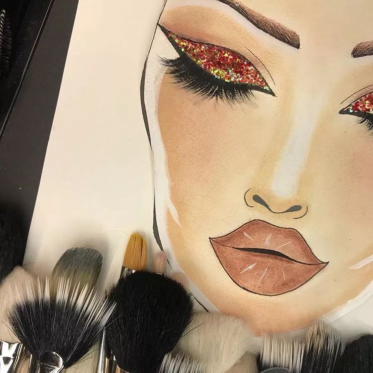 纸妆都画不好,怎么出来混化妆圈?化妆师转起来