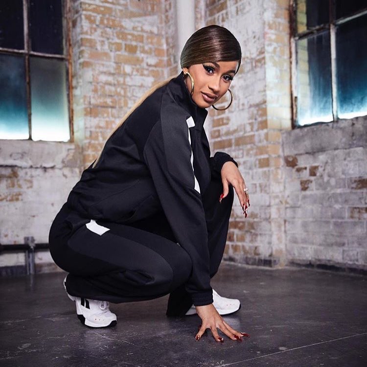 new reeboks cardi b
