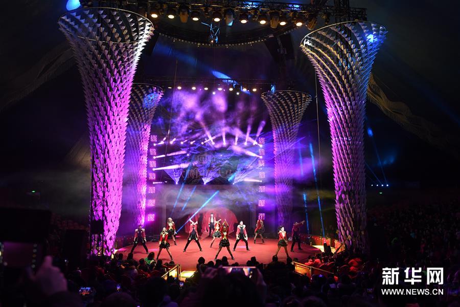 欧洲“欢腾国际大马戏”京城首演