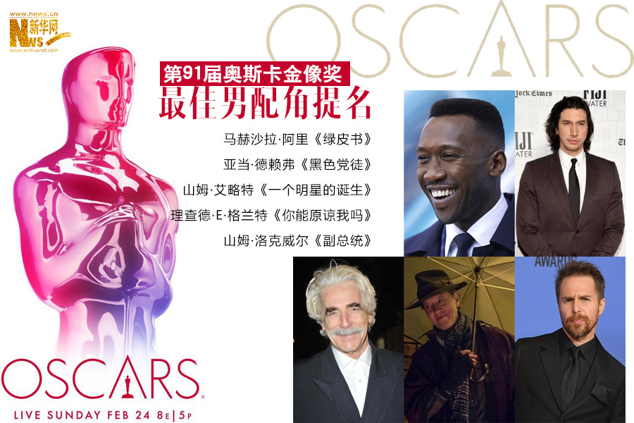 第91届奥斯卡金像奖完整版提名名单