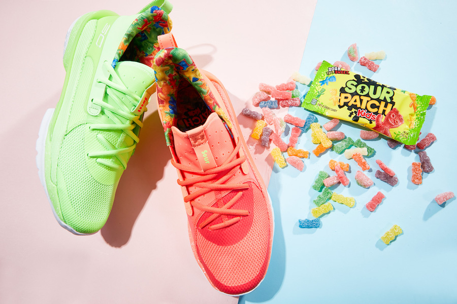 curry 7 sour patch pink