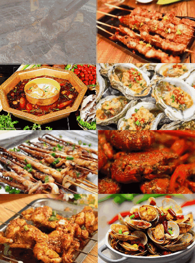 旺角美食城重装上阵,惊喜福利来袭!夜宵档开启,畅嗨