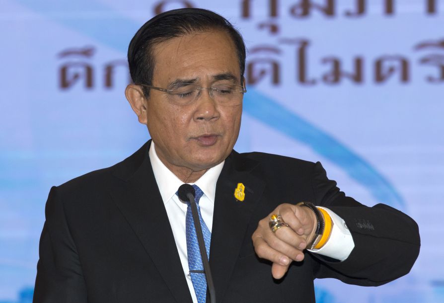 泰国总理巴育观摩救灾演习 外媒称其连任胜算增加